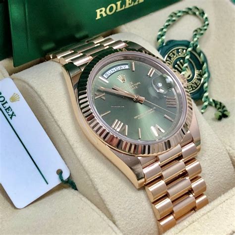 fake rolex day date rose gold buy|Rolex rose gold 40mm president.